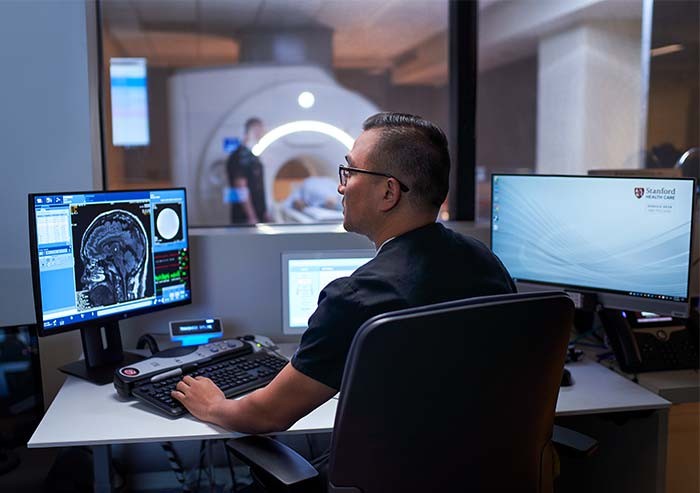 new stanford hospital imaging space